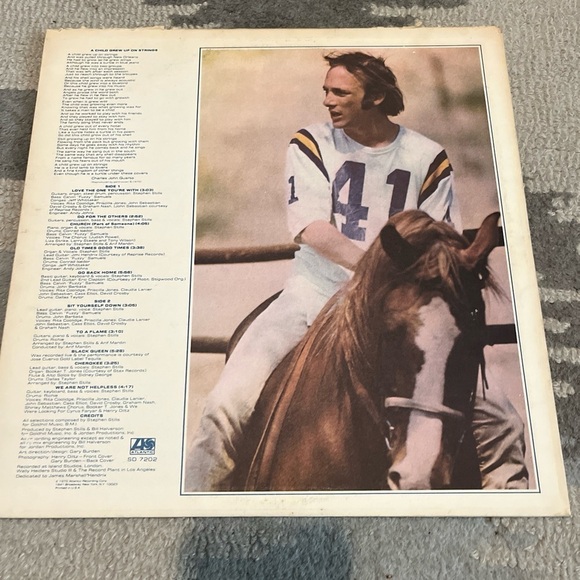 Stephen Stills self titled vintage vinyl record 1970 - Picture 3 of 10